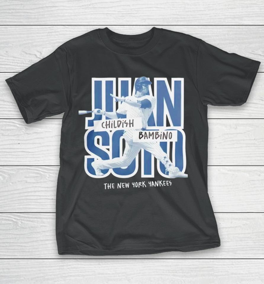 New York Yankees Juan Soto Childish Bambino T-Shirt