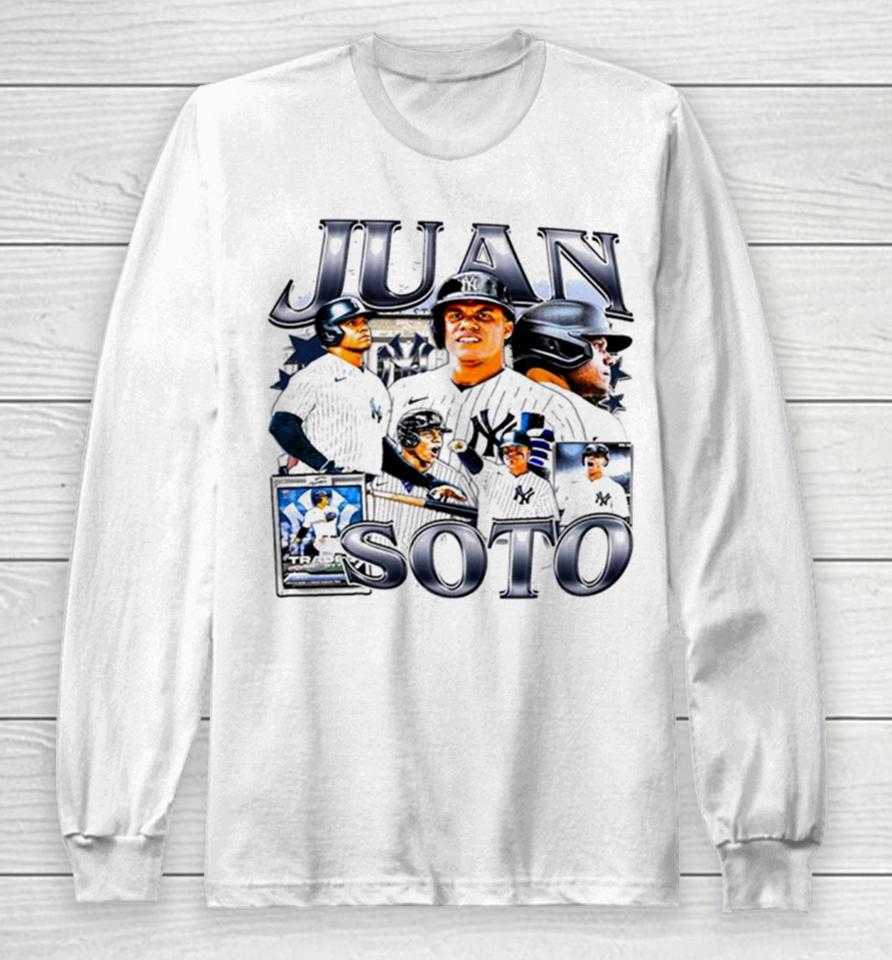 New York Yankees Juan Soto Yankees V2 Long Sleeve T-Shirt