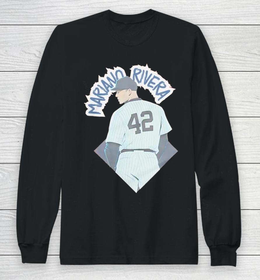New York Yankees Mariano Rivera Long Sleeve T-Shirt