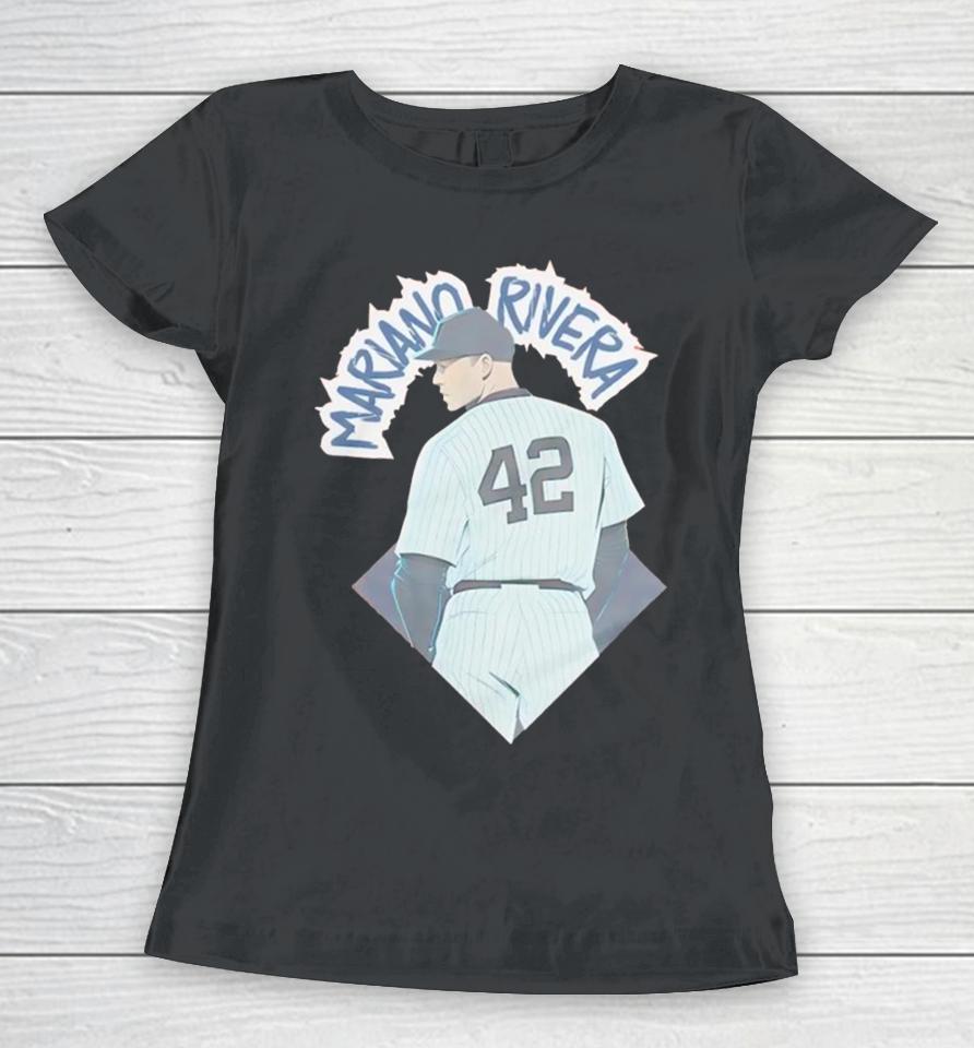 New York Yankees Mariano Rivera Women T-Shirt