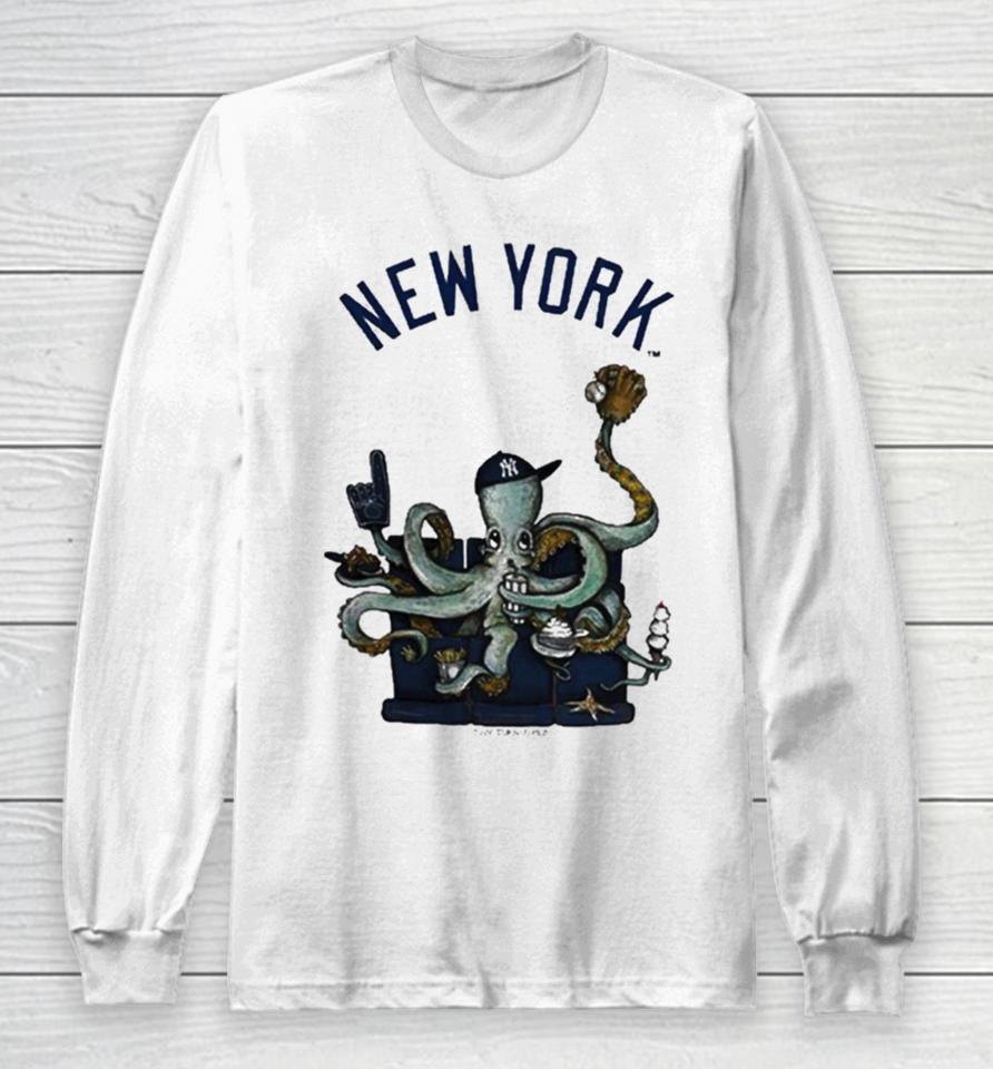 New York Yankees Octopus 2024 Long Sleeve T-Shirt