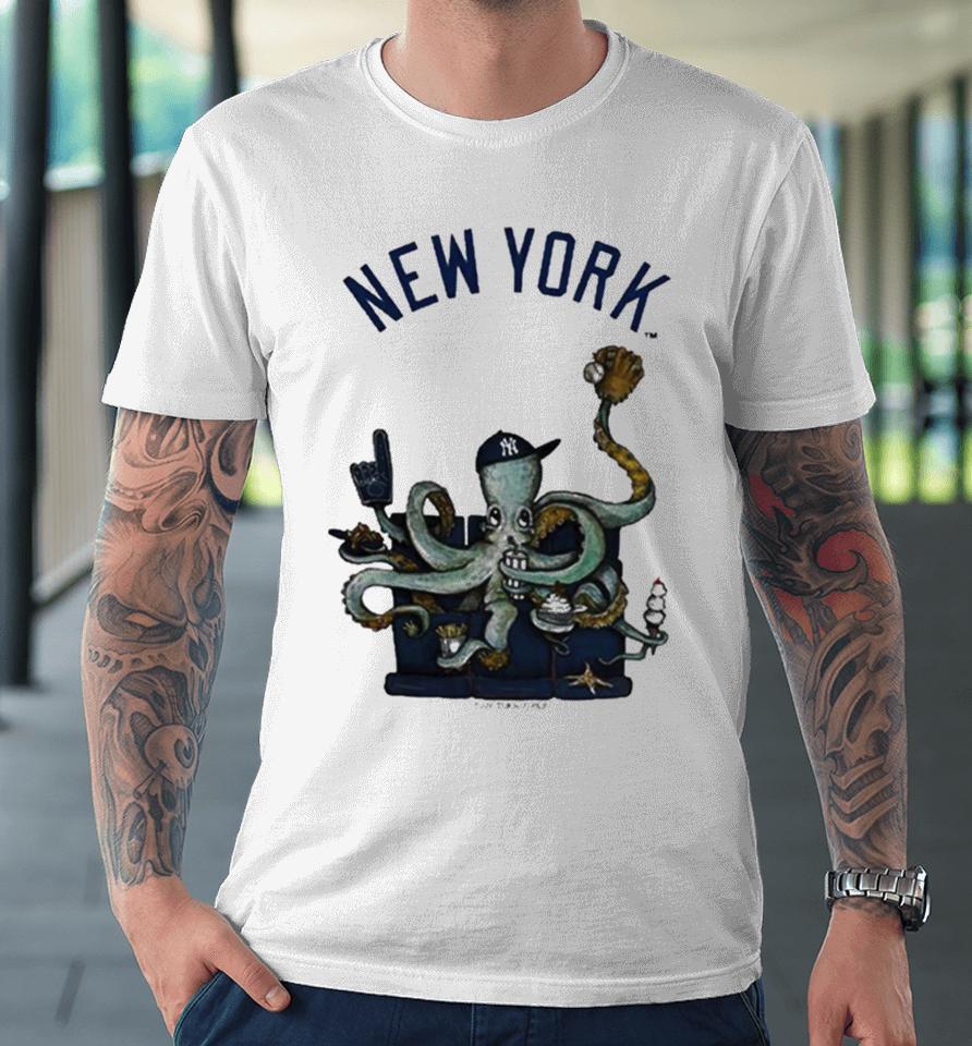 New York Yankees Octopus 2024 Premium T-Shirt
