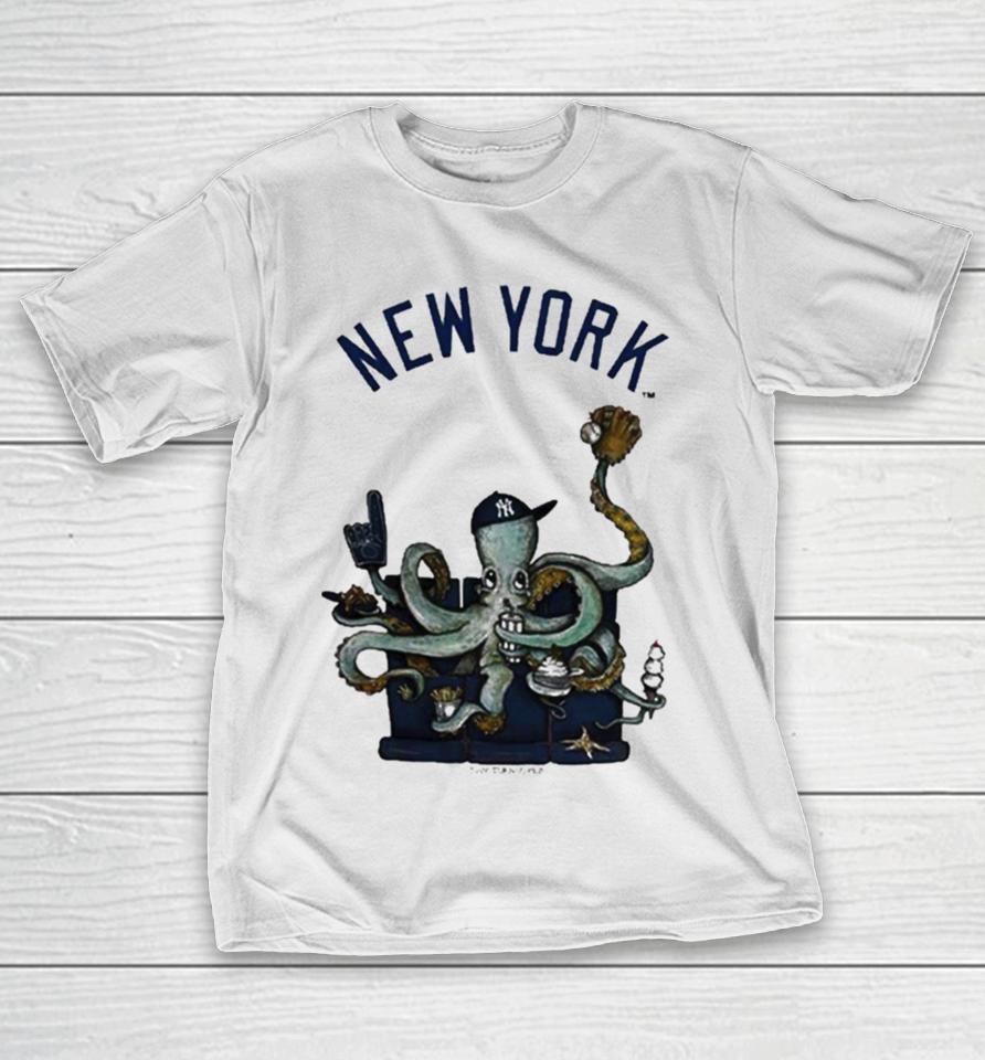 New York Yankees Octopus 2024 T-Shirt