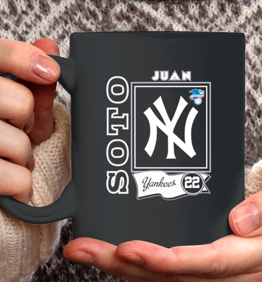 New York Yankees Player Juan Soto 22 Logo Coffee Mug