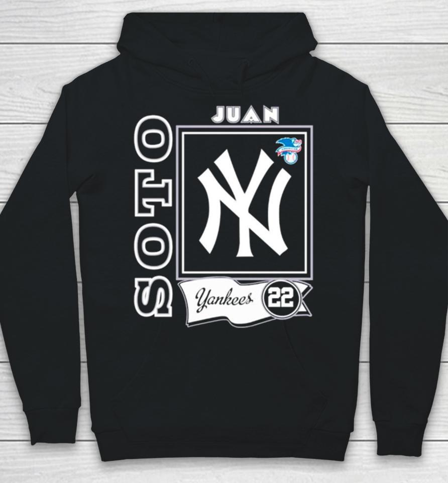 New York Yankees Player Juan Soto 22 Logo Hoodie