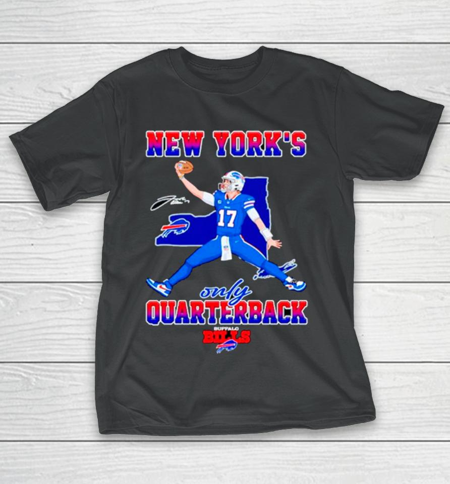 New York’s Only Quarterback Buffalo Bills T-Shirt