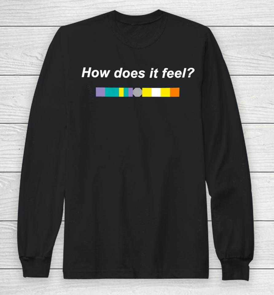 Neworder Store Blue Monday How Does It Feel Long Sleeve T-Shirt