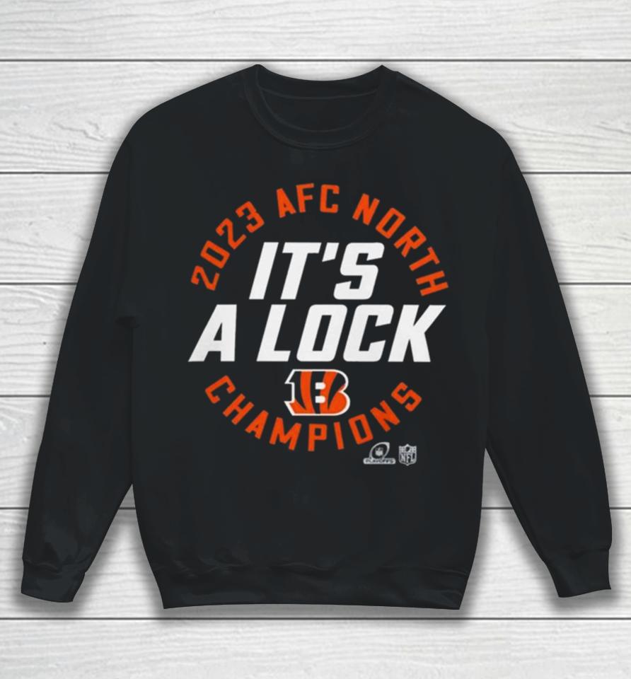 Nfc East Champions 2023 It’s A Lock Cincinnati Bengals Sweatshirt