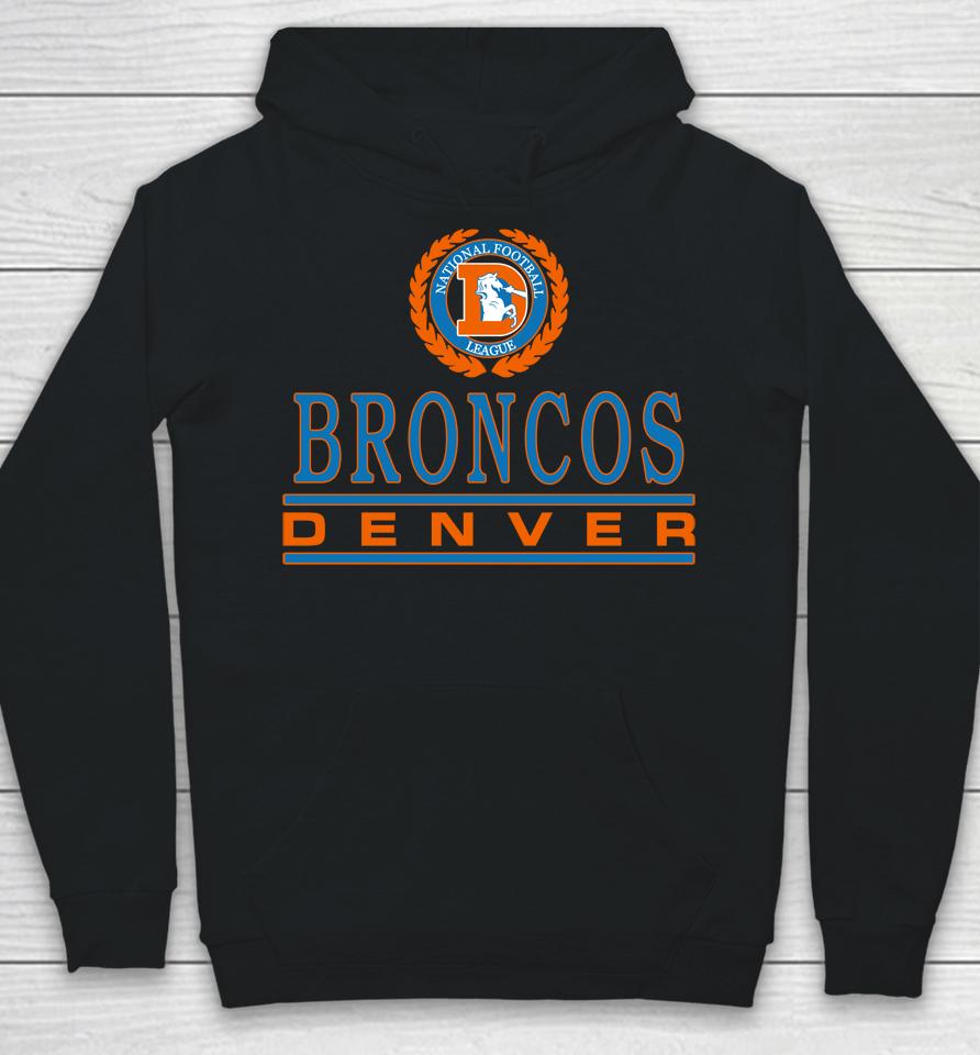 Nfl 2022 Denver Broncos Crest Logohomage Hoodie