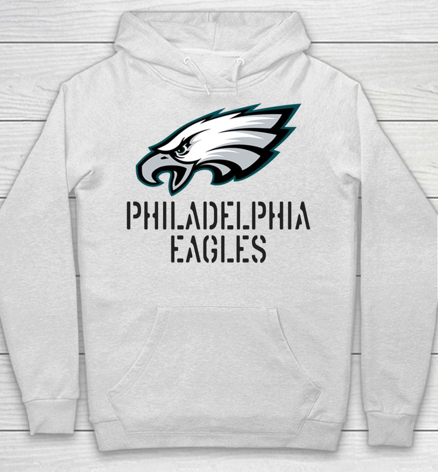 Nfl 2022 Fanatics Brands Men's Salute To Service Philadelphia Eagles Hoodie