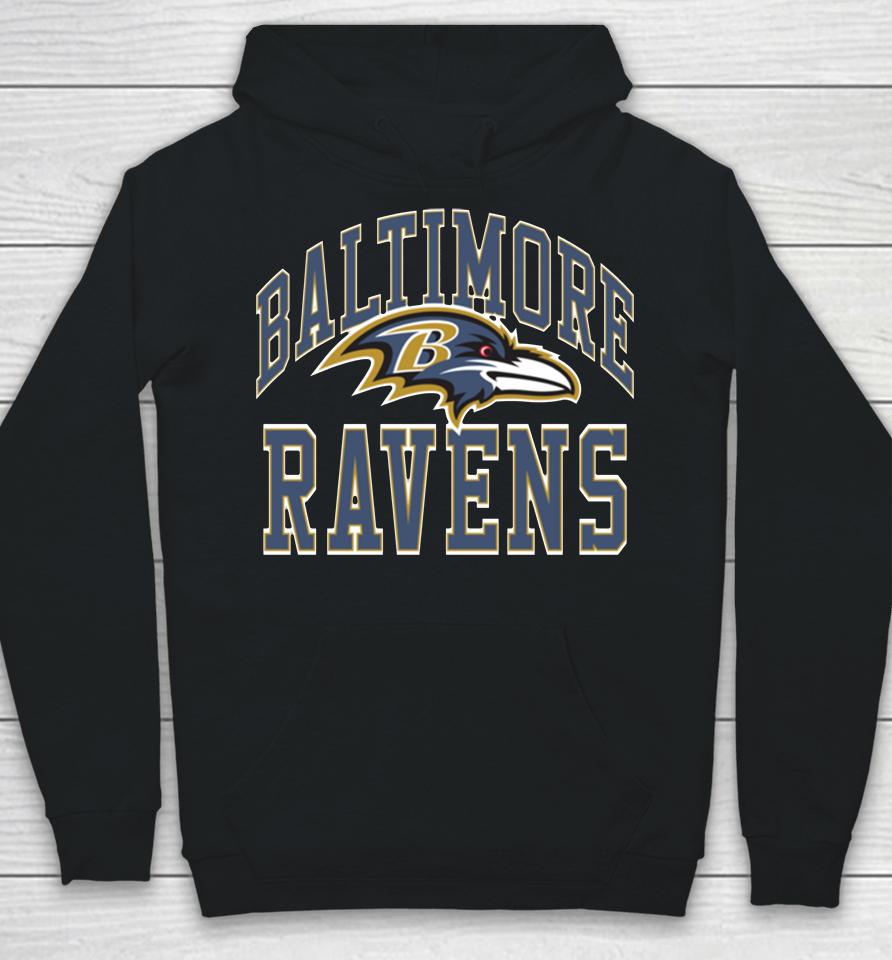 Nfl Baltimore Ravens Arch Homage Black Hoodie
