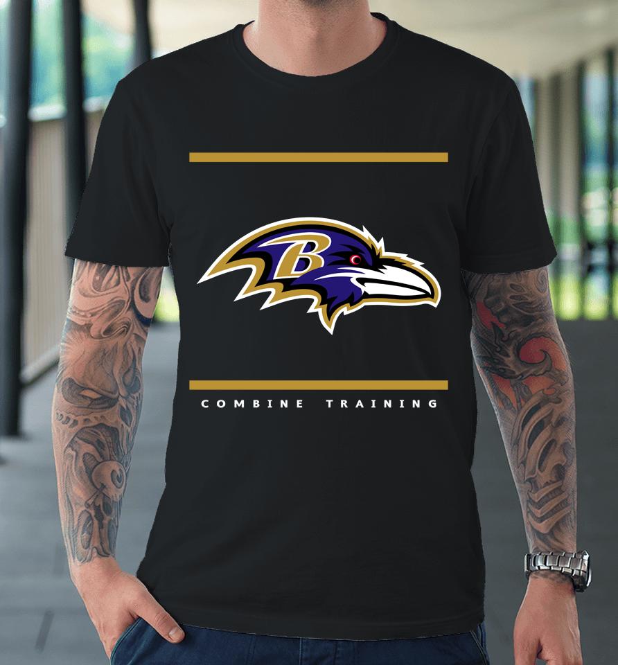 Nfl Baltimore Ravens Combine Training Premium T-Shirt