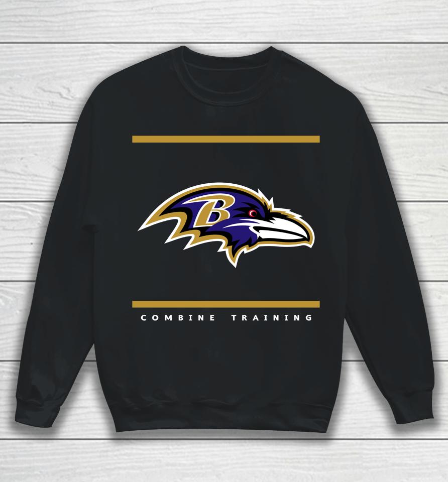 Nfl Baltimore Ravens New Era Combine Split Defense Sweatshirt