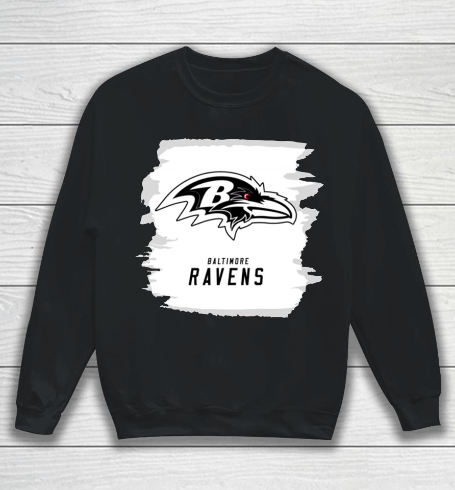 Nfl Baltimore Ravens New Era Paint Strokes Sweatshirt