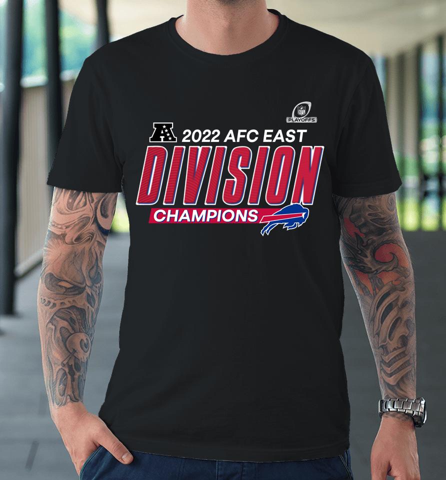 Nfl Buffalo Bills 2022 Afc East Division Champions Premium T-Shirt