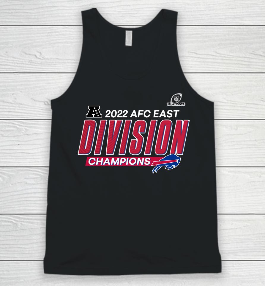 Nfl Buffalo Bills 2022 Afc East Division Champions Unisex Tank Top