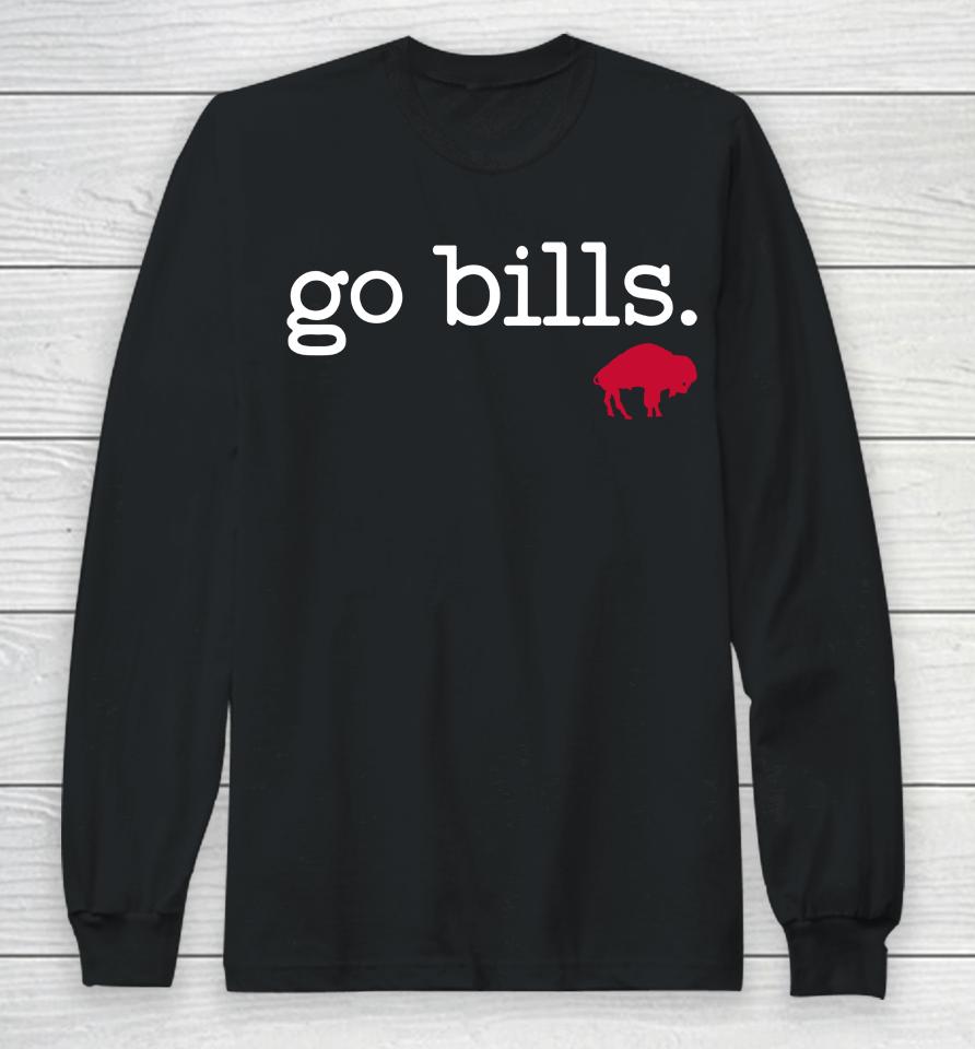 Nfl Buffalo Bills Go Bills Long Sleeve T-Shirt