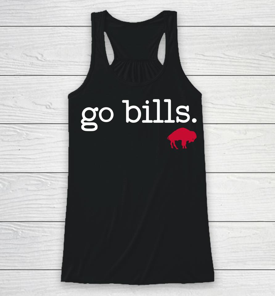 Nfl Buffalo Bills Go Bills Racerback Tank