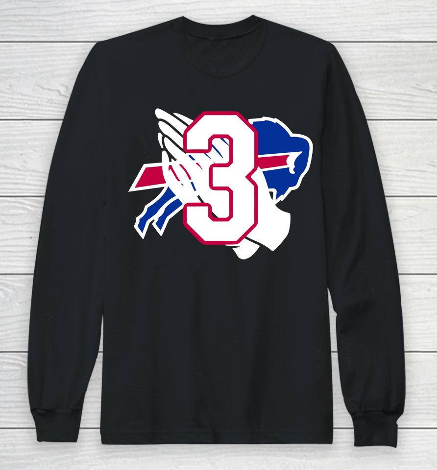 Nfl Buffalo Bills Pray For Damar Hamlin Long Sleeve T-Shirt