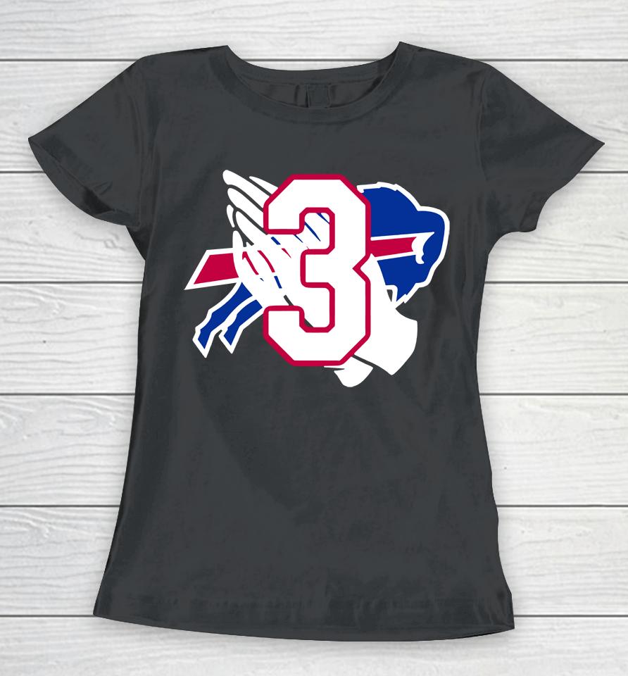 Nfl Buffalo Bills Pray For Damar Hamlin Women T-Shirt