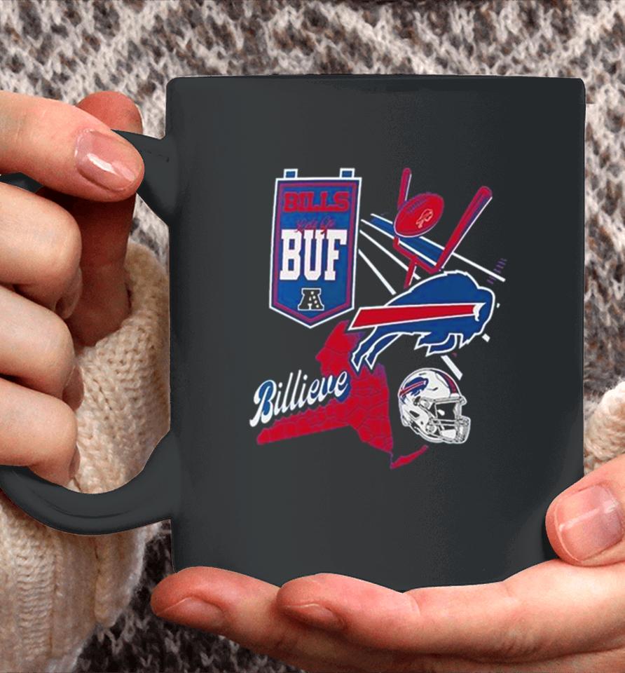 Nfl Buffalo Bills Split Zone Coffee Mug