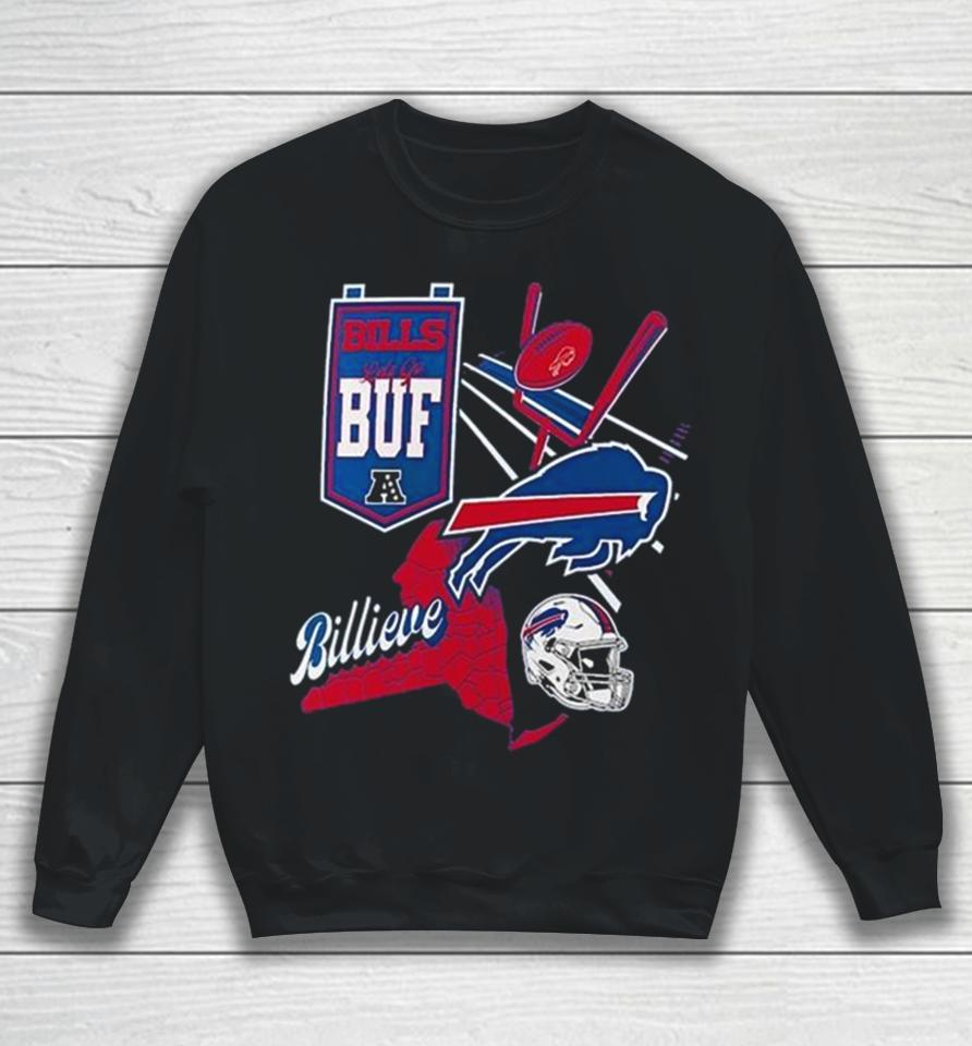 Nfl Buffalo Bills Split Zone Sweatshirt