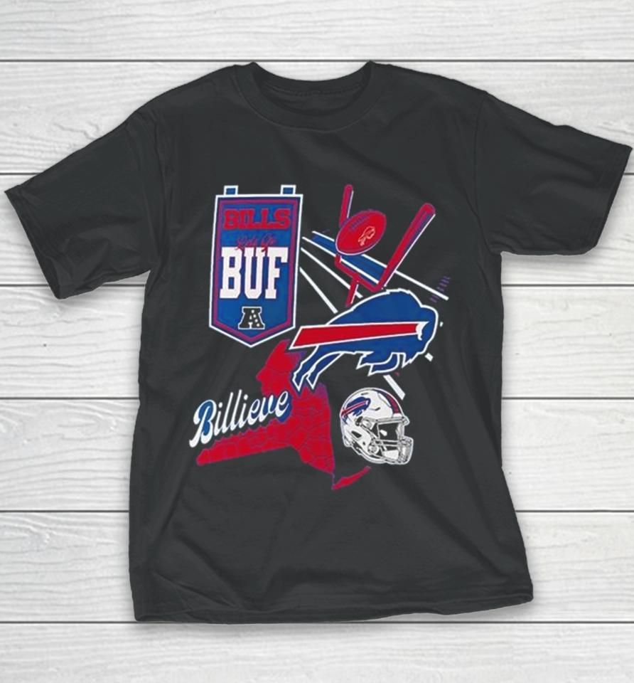Nfl Buffalo Bills Split Zone Youth T-Shirt