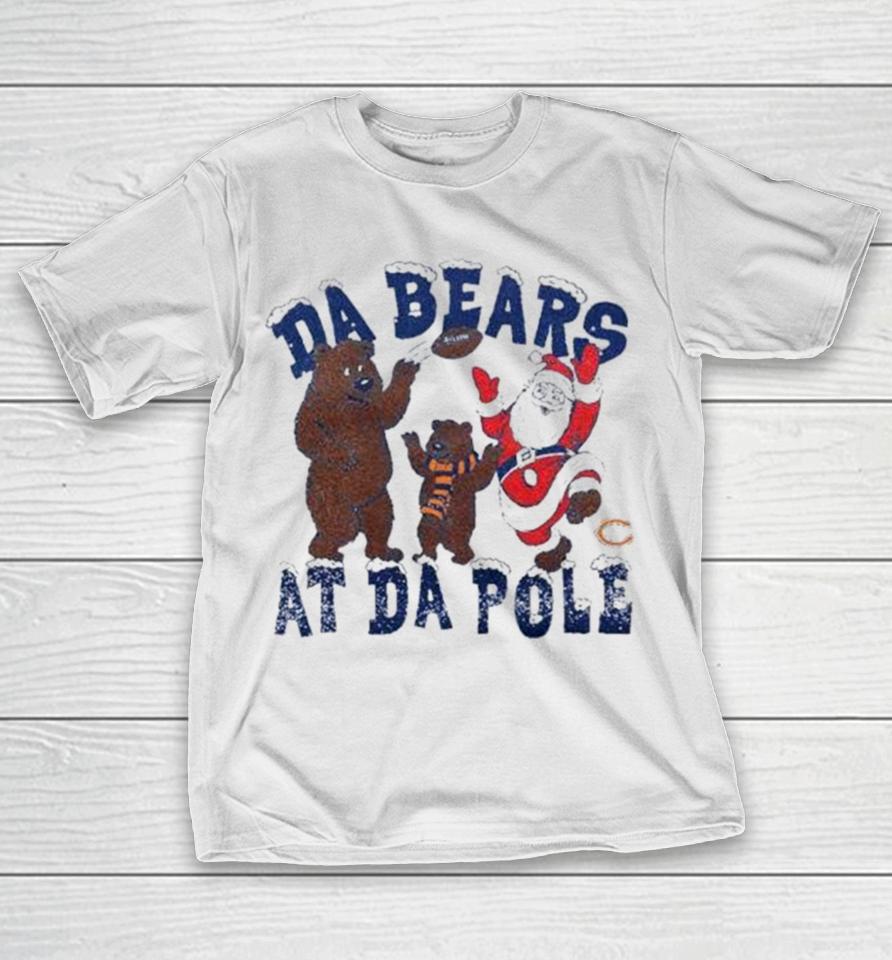 Nfl Chicago Da Bears At Da Pole Christmas 2023 T-Shirt