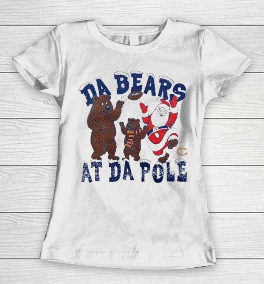 Nfl Chicago Da Bears At Da Pole Christmas 2023 Women T-Shirt