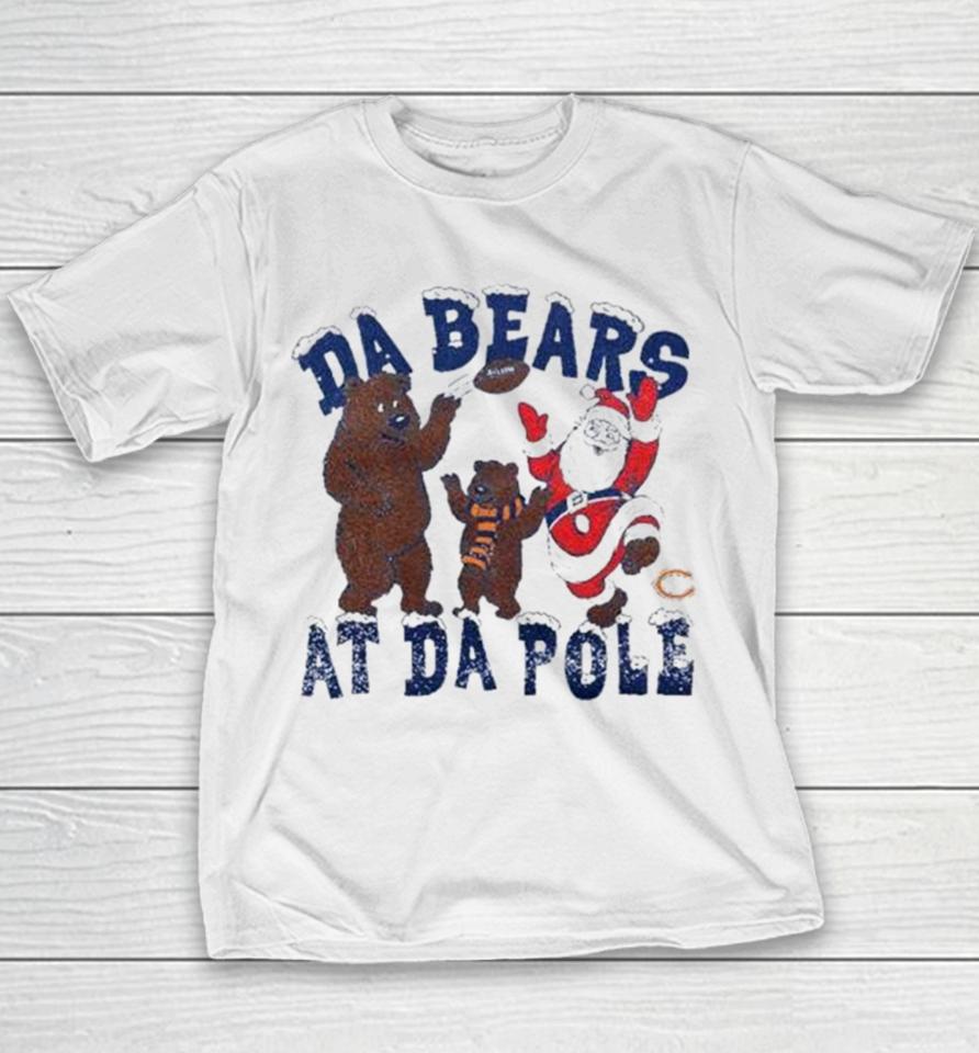 Nfl Chicago Da Bears At Da Pole Christmas 2023 Youth T-Shirt