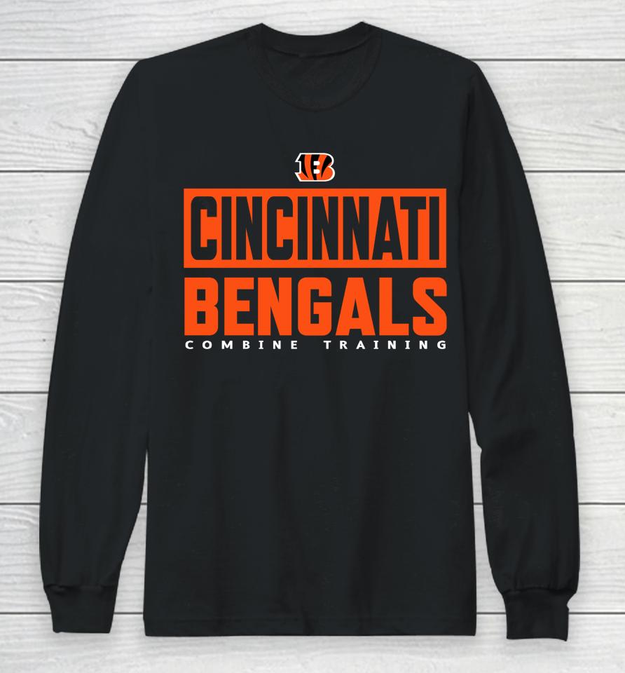 Nfl Cincinnati Bengals New Era Combine Training Long Sleeve T-Shirt