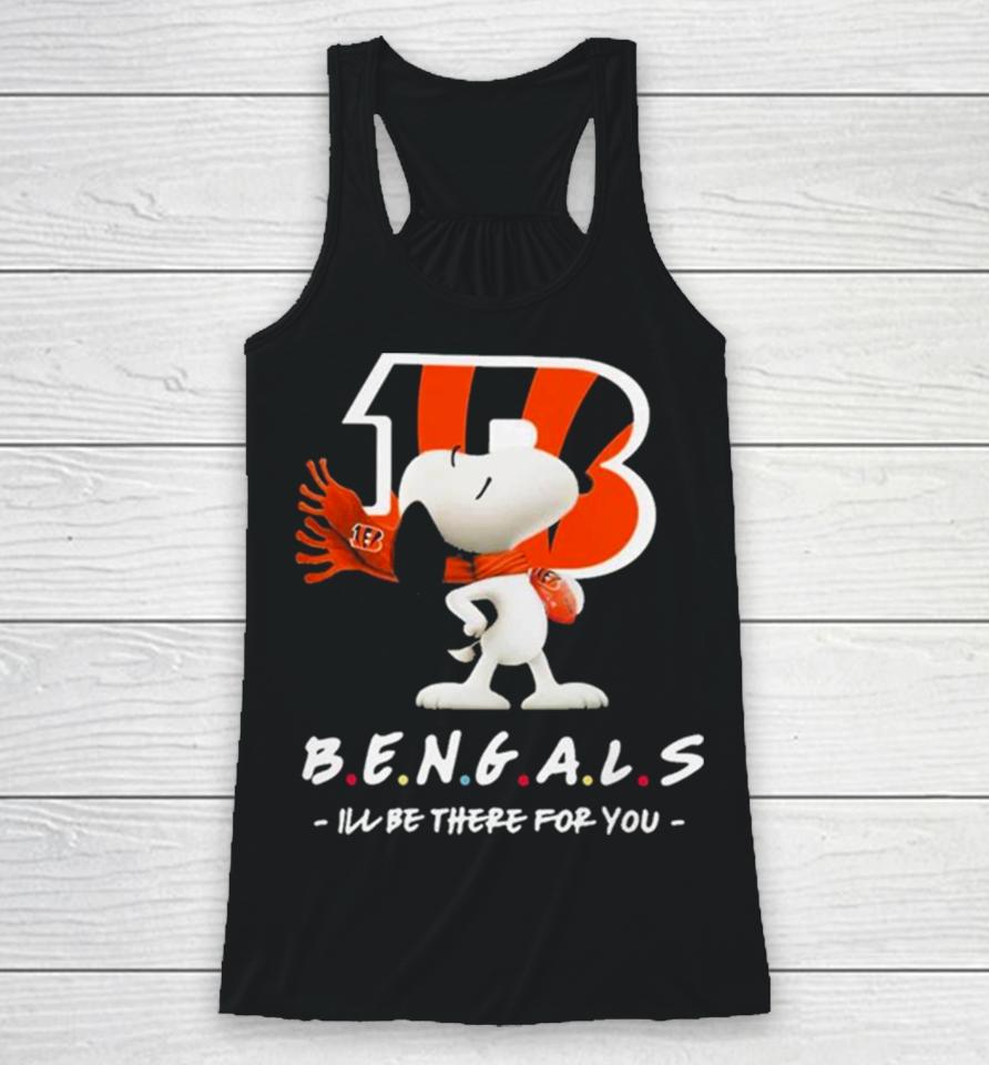 Nfl Cincinnati Bengals Snoopy I’ll Be There For You 2023 Racerback Tank