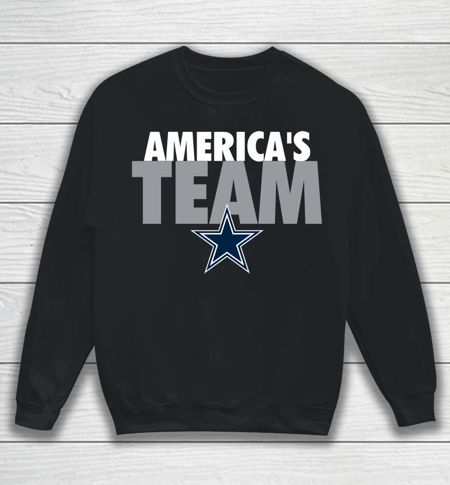 Nfl Dallas Cowboys America's Team Sweatshirt