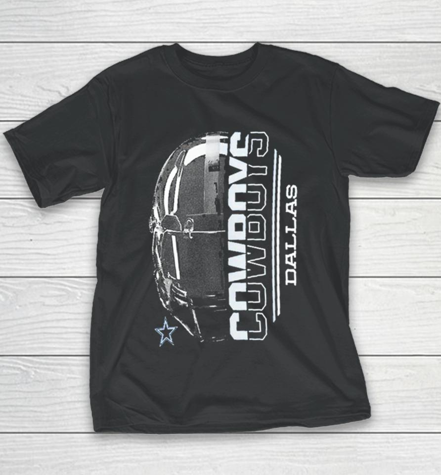 Nfl Dallas Cowboys Starter Half Helmet Logo Youth T-Shirt