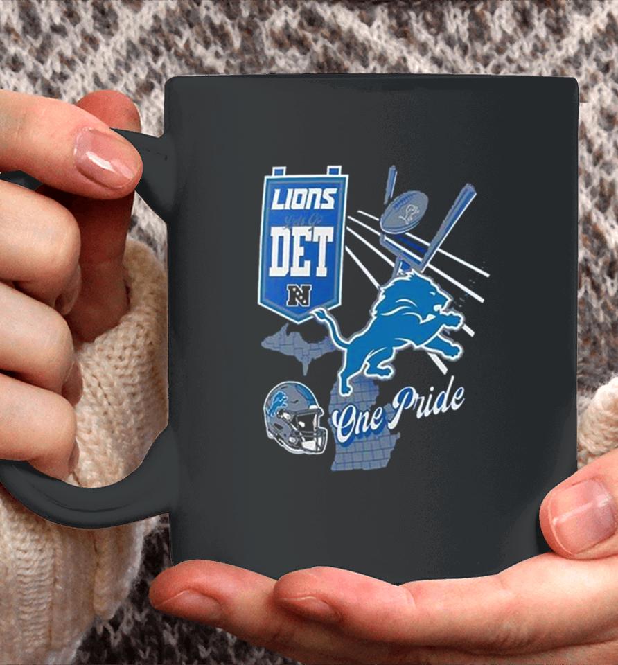 Nfl Detroit Lions Split Zone Coffee Mug