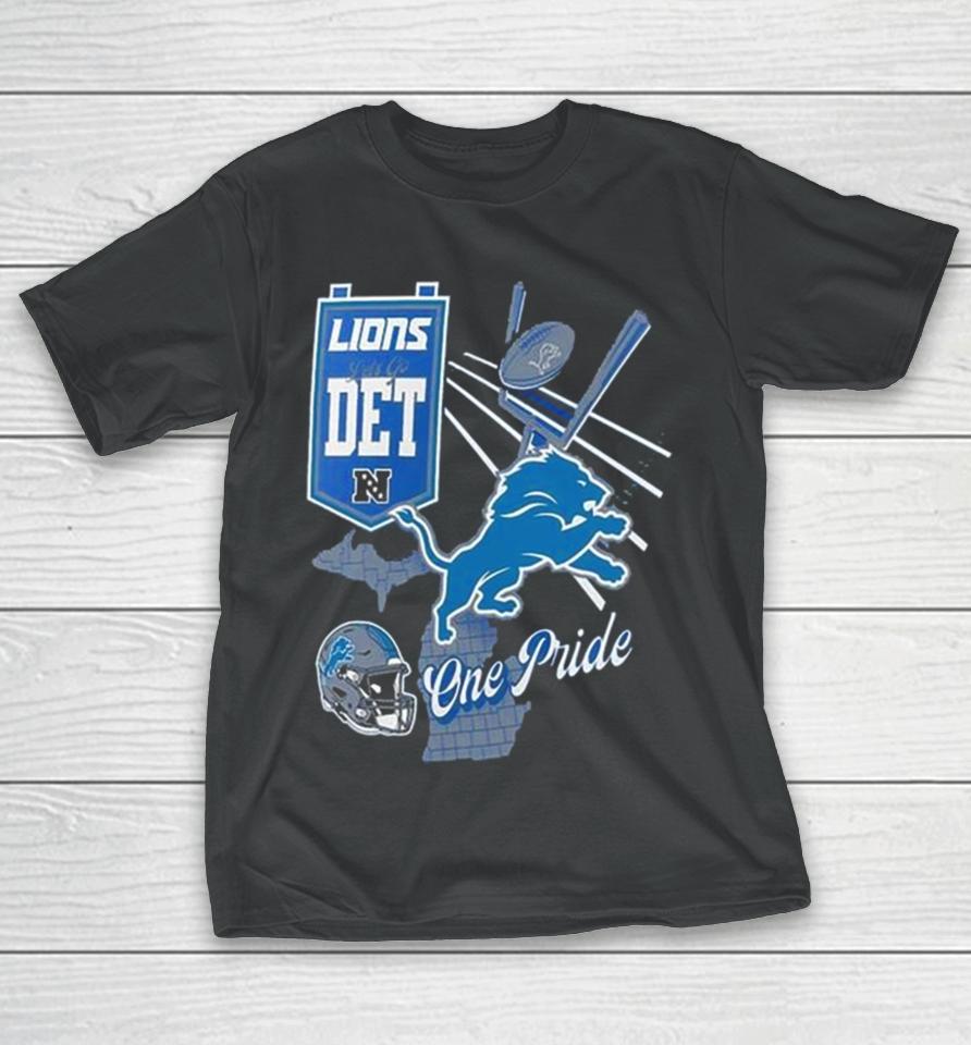 Nfl Detroit Lions Split Zone T-Shirt