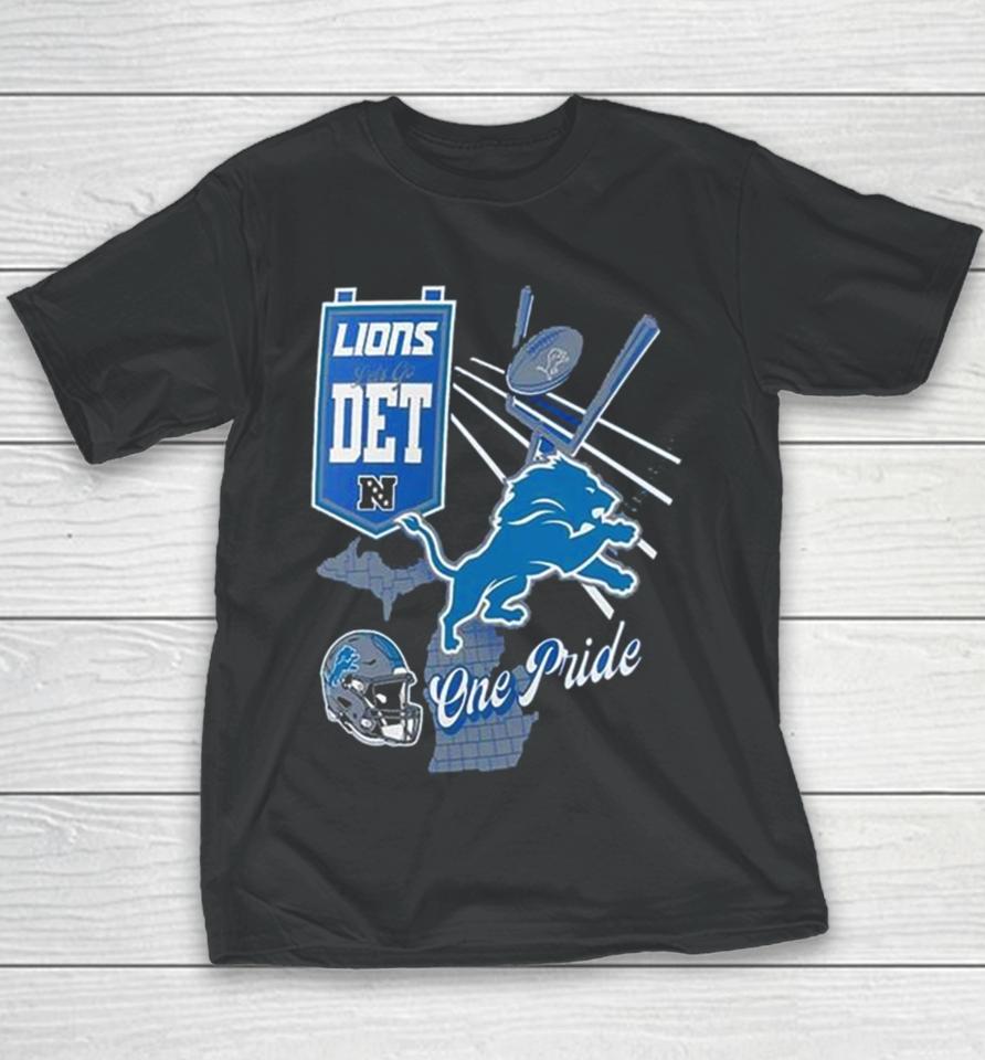 Nfl Detroit Lions Split Zone Youth T-Shirt