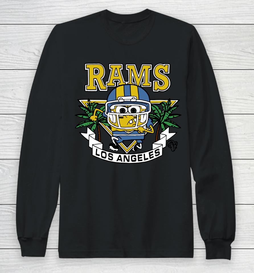 Nfl Fanatics Los Angeles Rams Homage X Spongebob Long Sleeve T-Shirt