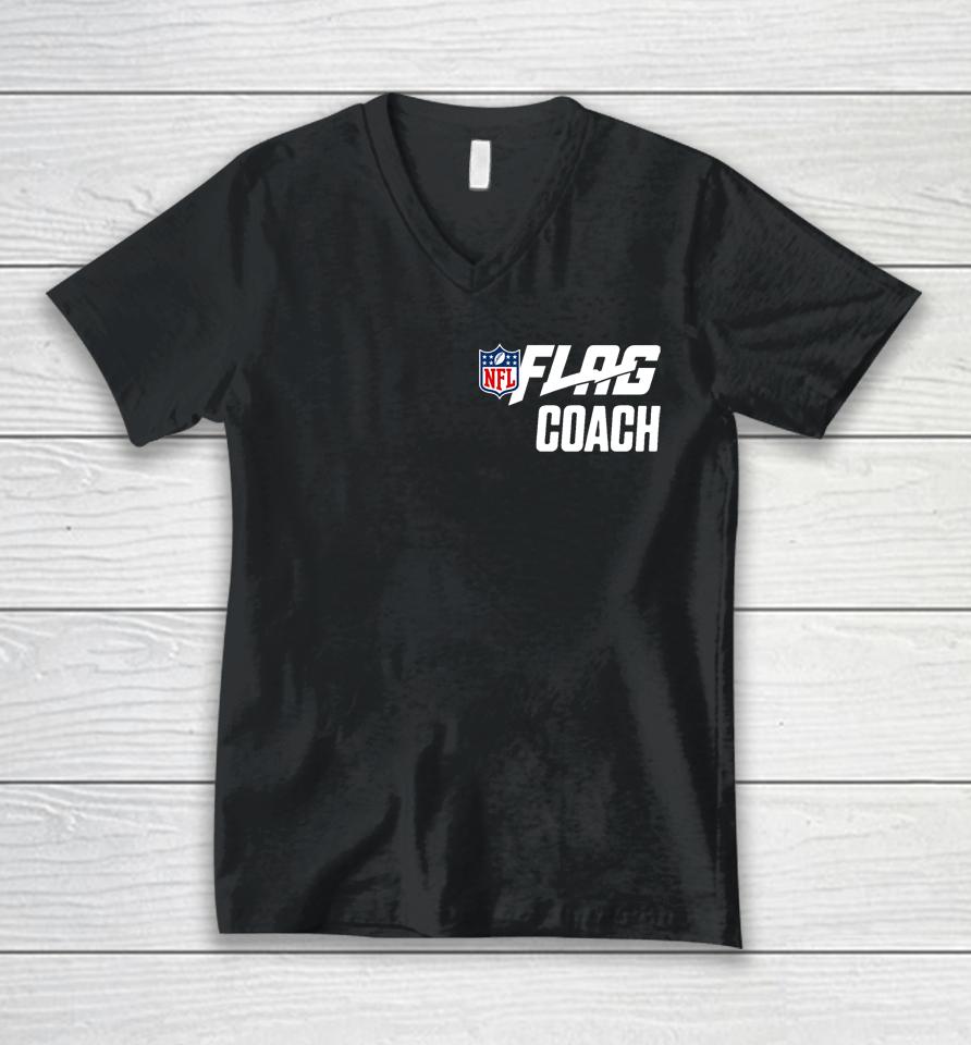Nfl Flag Coaches 2022 Unisex V-Neck T-Shirt