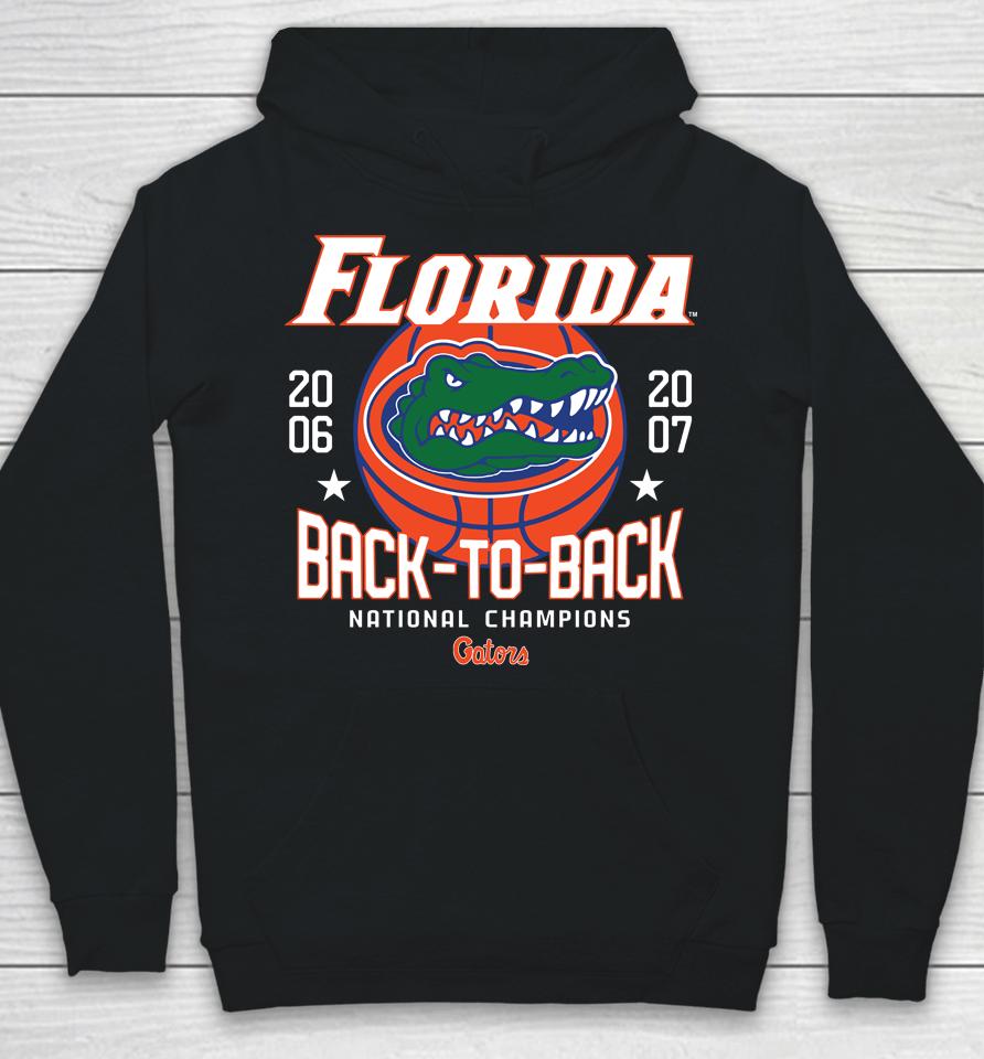 Nfl Florida Gators Back To Back Basketball Champs Hoodie