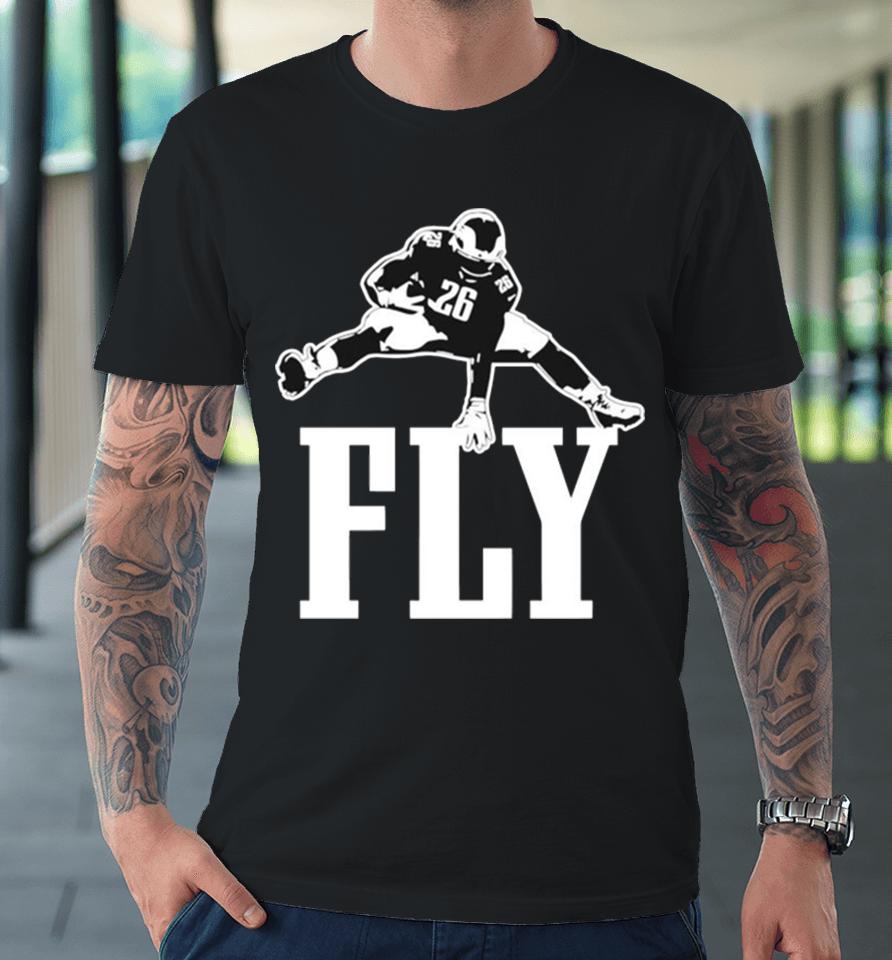 Nfl Fly Philadelphia Eagles Player 26 Football Premium T-Shirt