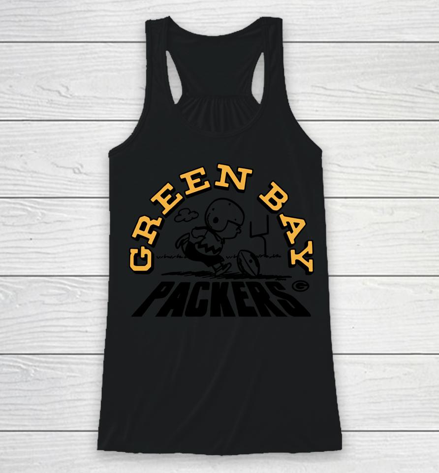 Nfl Green Bay Packers Charlie Brown Racerback Tank