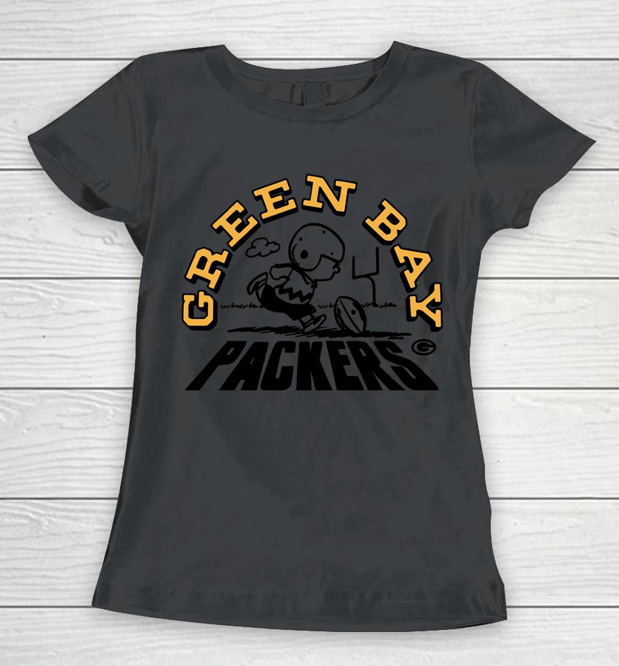 Nfl Green Bay Packers Charlie Brown Women T-Shirt