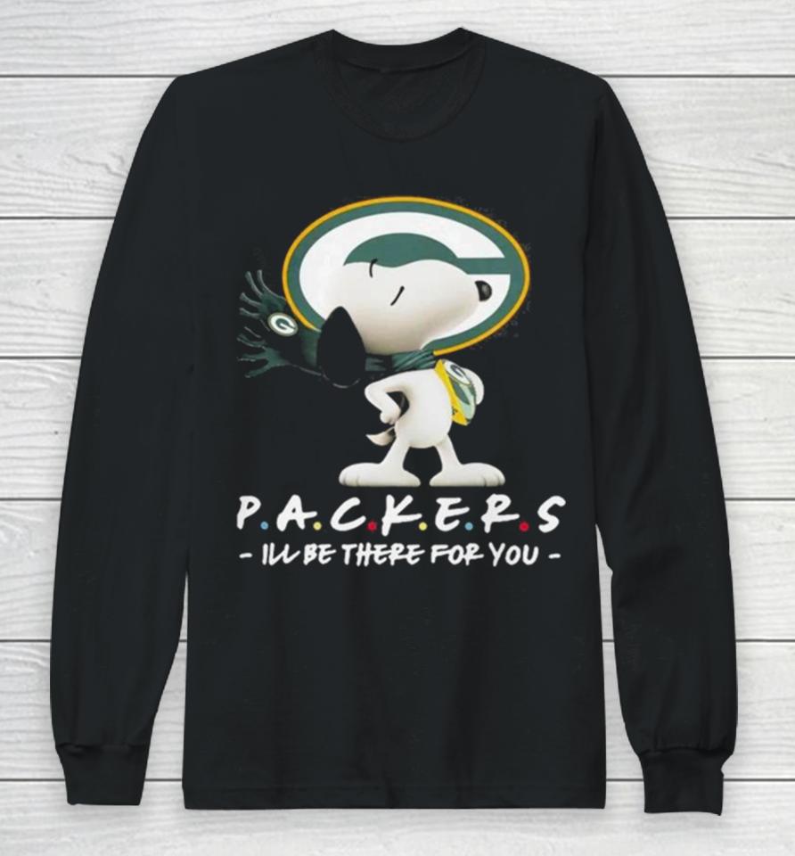 Nfl Green Bay Packers Snoopy I’ll Be There For You 2023 Long Sleeve T-Shirt