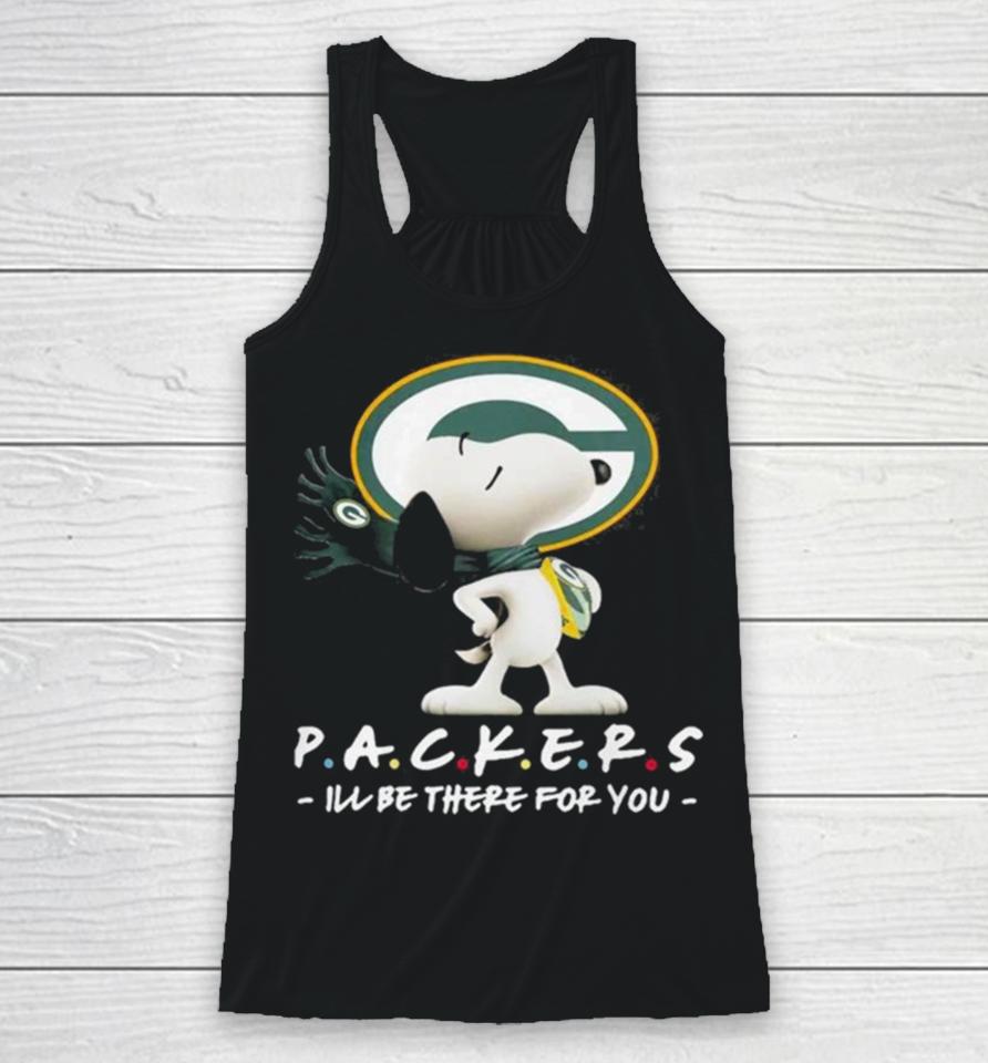 Nfl Green Bay Packers Snoopy I’ll Be There For You 2023 Racerback Tank