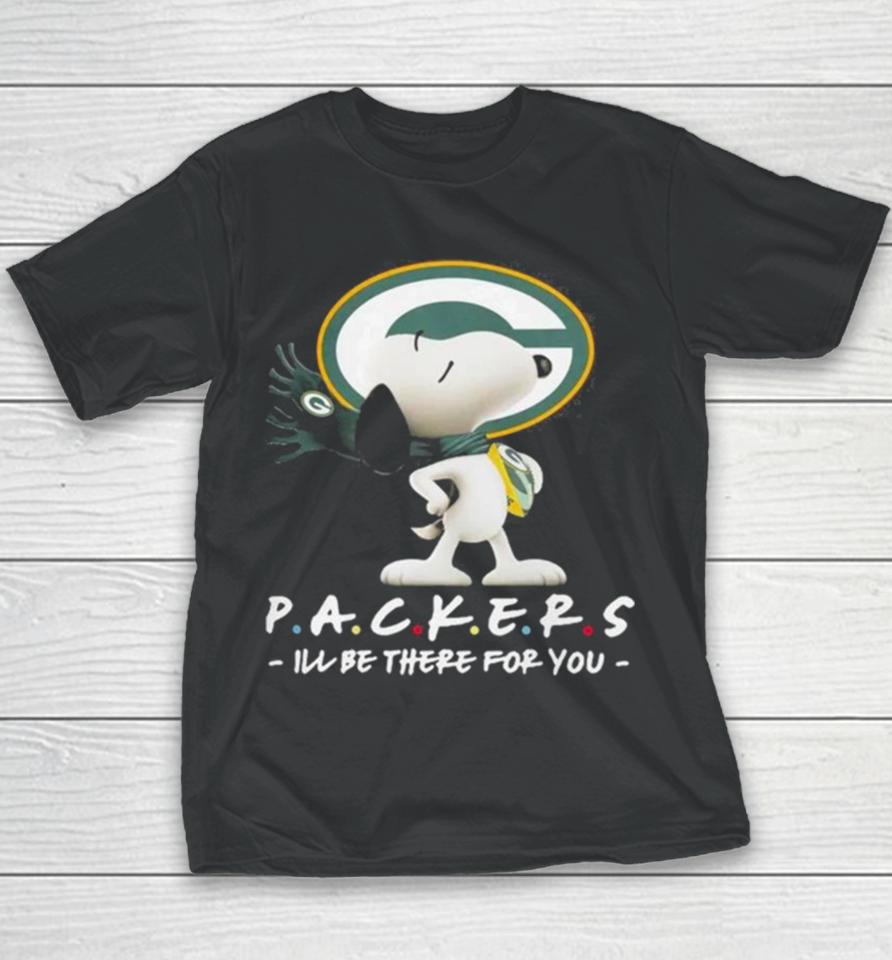 Nfl Green Bay Packers Snoopy I’ll Be There For You 2023 Youth T-Shirt