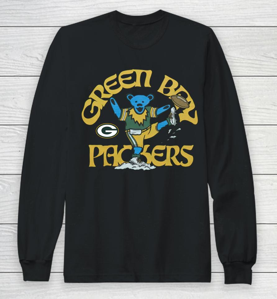 Nfl Green Packers X Grateful Dead Homage Long Sleeve T-Shirt