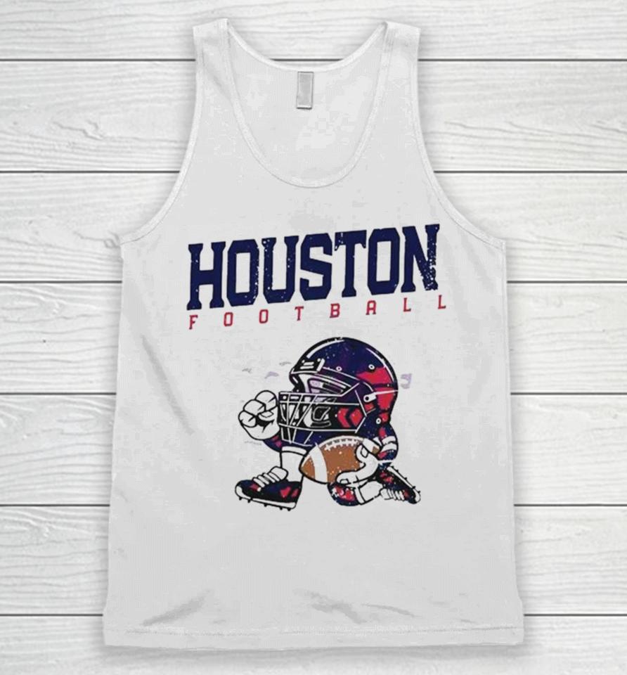 Nfl Houston Texans Football Helmet Run Vintage Unisex Tank Top