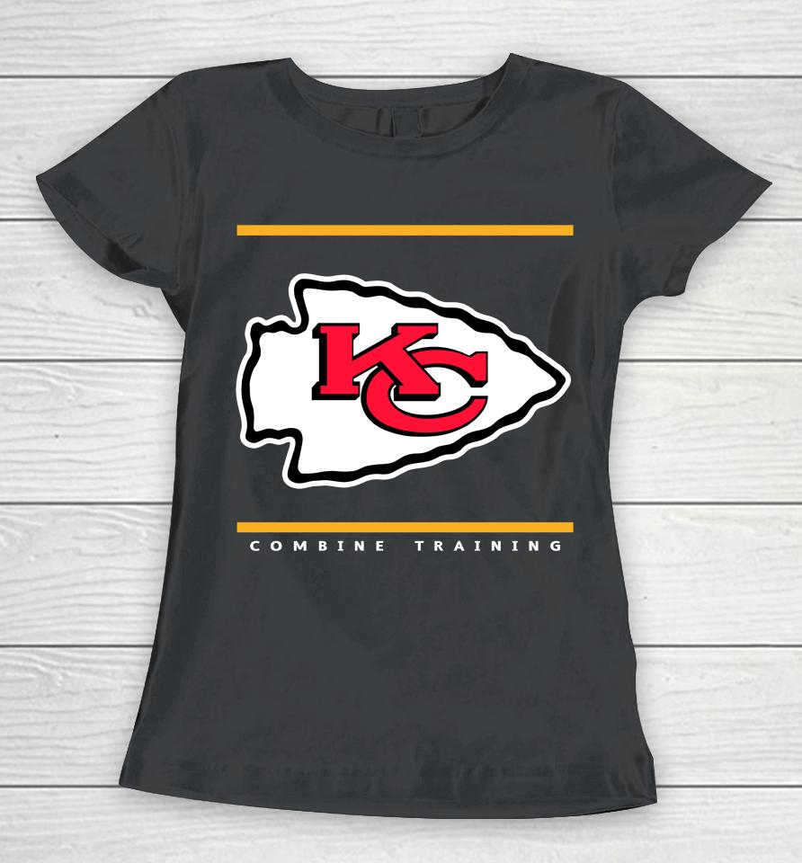 Nfl Kansas City Chiefs New Era Combine Training Women T-Shirt