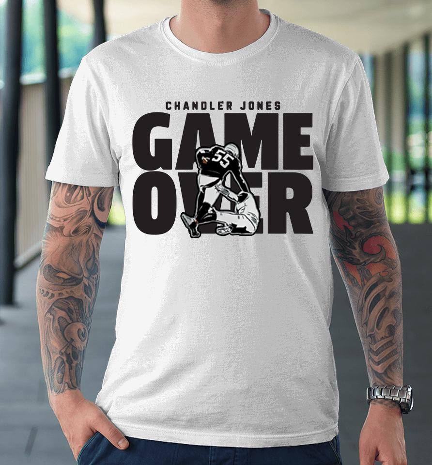 Nfl Las Vegas Raiders Chandler Jones Game Over Premium T-Shirt
